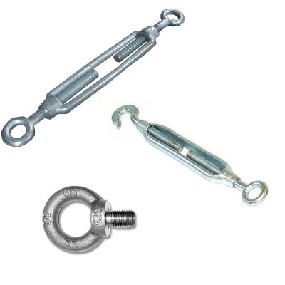 Lifting Eye Bolts and Turnbuckles