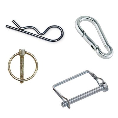 Lynch Pins, R Clips and Snap Hooks