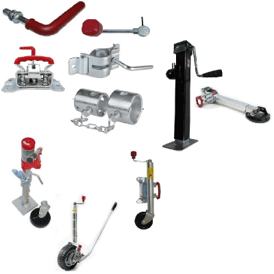 Jockey Wheel, Stands and Parts